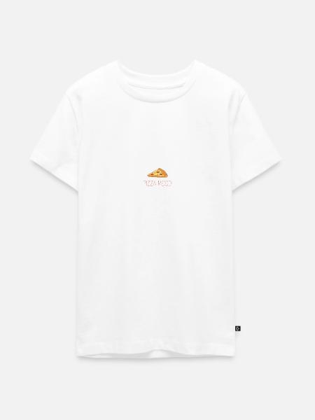 Pizza Mood - Teenager Premium Bio T-Shirt - Weiß