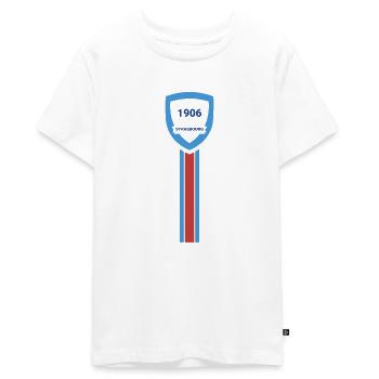 Straßburger Fußballverein - Teenager Premium Bio T-Shirt - Weiß - Vorne - AI Model Teenager Male light (155cm)