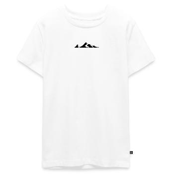 Berg - Teenager Premium Bio T-Shirt - Weiß - Vorne - AI Model Teenager Male light (155cm)