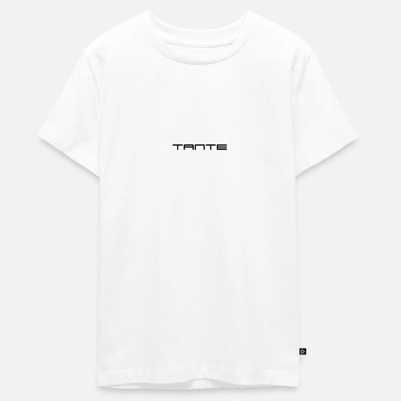 Tante - T-shirt Premium bio Ado - blanc