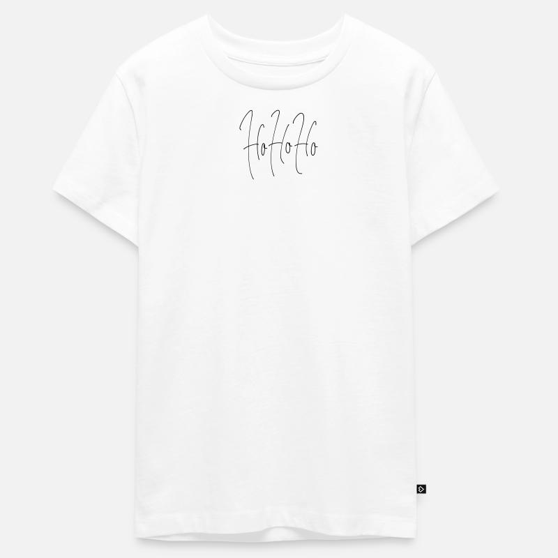 HoHoHo - T-shirt Premium bio Ado - blanc