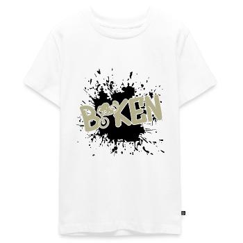 Biken - Teenager Premium Bio T-Shirt - Weiß - Vorne - AI Model Teenager Male light (155cm)