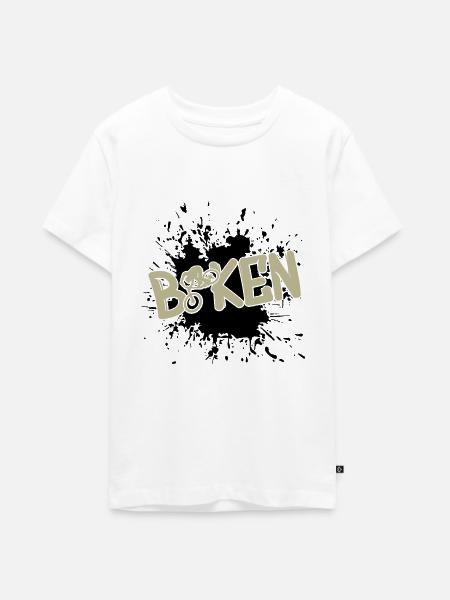 Biken - Teenager Premium Bio T-Shirt - Weiß