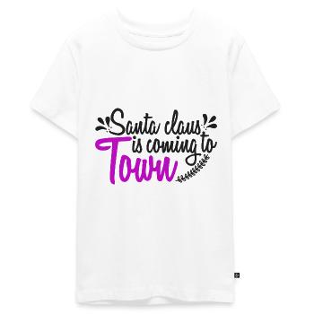 Santa - Teenager Premium Bio T-Shirt - Weiß - Vorne - AI Model Teenager Male light (155cm)