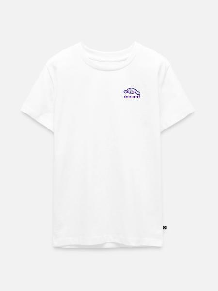 Cinnamoroll Stick Portrait - Teenager Premium Bio T-Shirt - Weiß