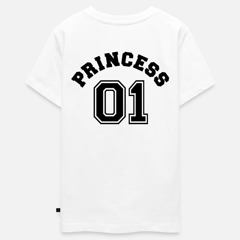 Princess 01 - T-shirt Premium bio Ado - blanc
