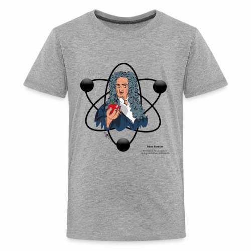 Isaac Newton Gravitation universelle - T-shirt Premium Ado