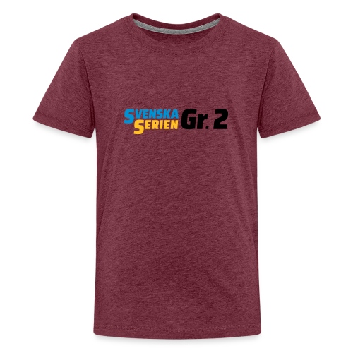 SSGr2 svart - Premium-T-shirt tonåring