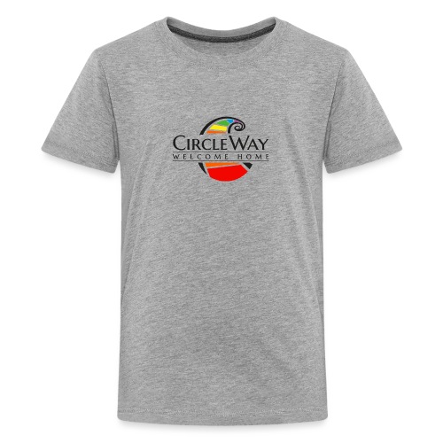 Circleway Welcome Home Logo - schwarz - Teenager Premium T-Shirt