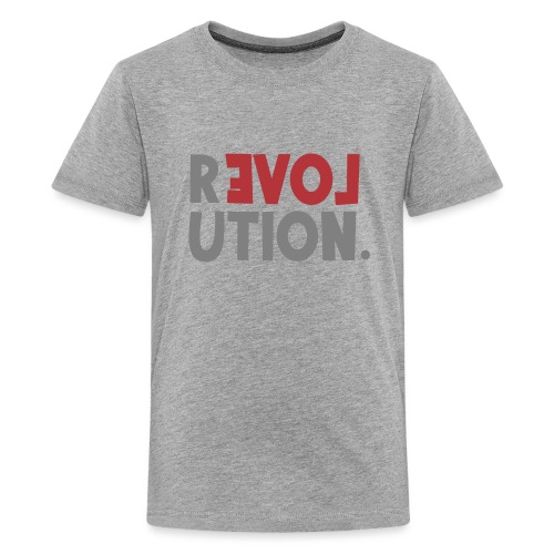 Revolution Love Sprüche Statement be different - Teenager Premium T-Shirt