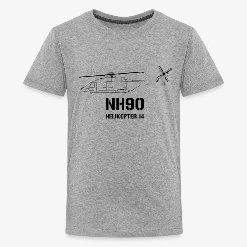 Helikopter 14 - NH 90 - Premium-T-shirt tonåring
