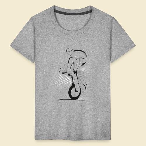 Einrad | Unicycling Freestyle Trick - Teenager Premium T-Shirt