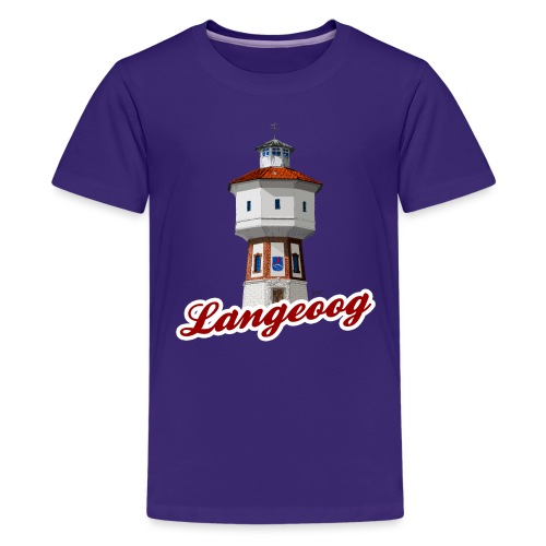 Bronko55 No.59 – Langeoog Wasserturm - Teenager Premium T-Shirt