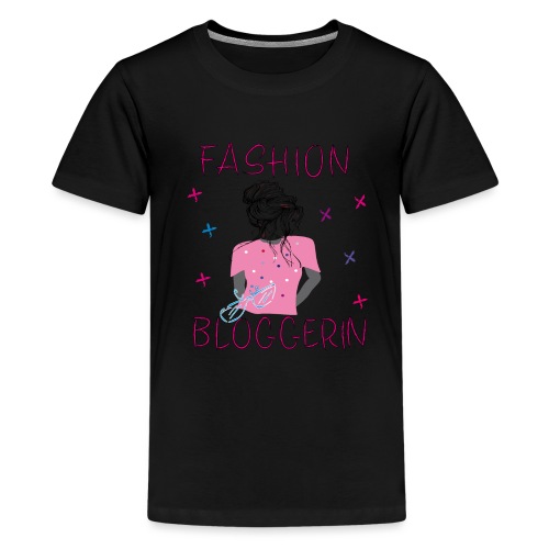 Girl ,Bloggerin - Teenager Premium T-Shirt