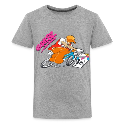 T shirt kids skateboard bike playeras remeras polo - Camiseta premium adolescente