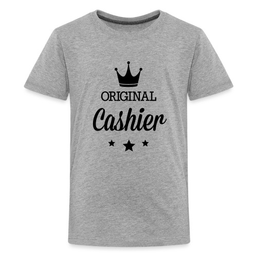 Original drei Sterne Deluxe Kassierer - Teenager Premium T-Shirt