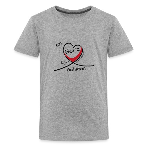 Ein Herz für Autisten - Teenager Premium T-Shirt