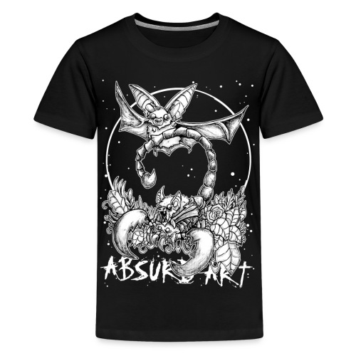 Sternzeichen Skorpion, von Absurd Art - Teenager Premium T-Shirt