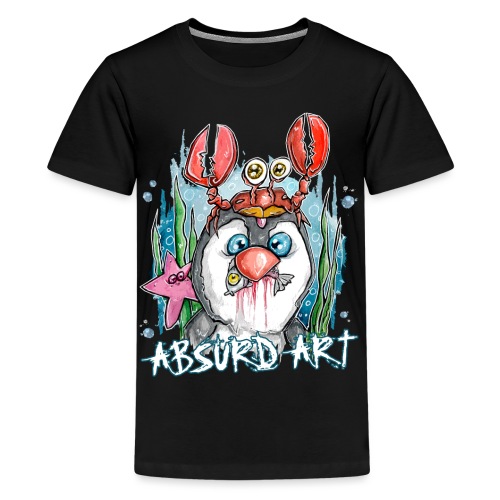 Pingu von Absurd ART - Teenager Premium T-Shirt