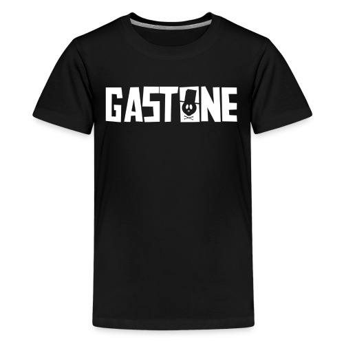 Gastone Logo WHITE png - Teenager Premium T-Shirt