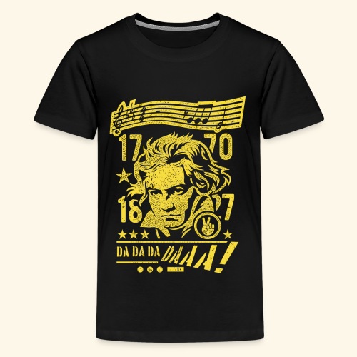Beethoven Fünfte Symphonie V-Day - Teenager Premium T-Shirt