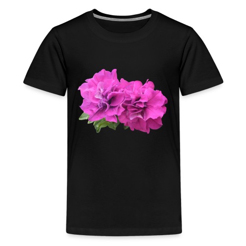 Pelargonie Geranie Blume pink - Teenager Premium T-Shirt