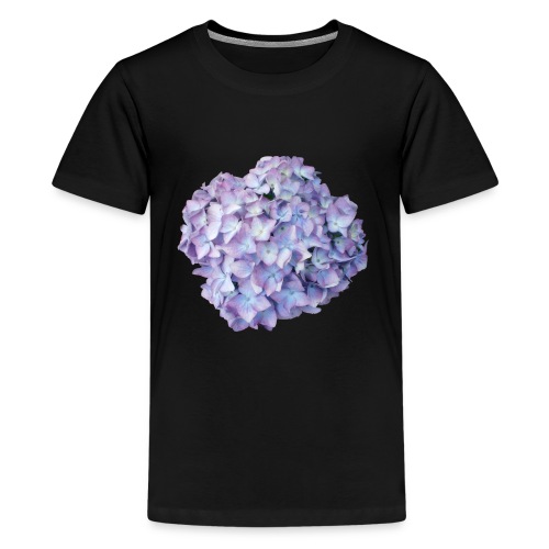 Hortensie lila Sommer - Teenager Premium T-Shirt