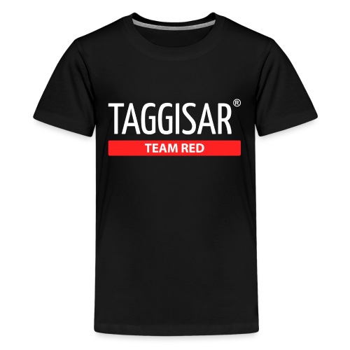 Taggisar Team Red - Premium-T-shirt tonåring