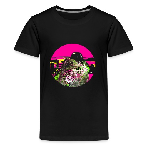 Cityboy Iguana - Teenage Premium T-Shirt