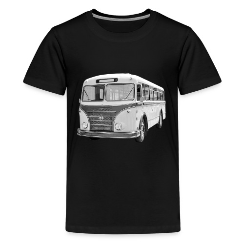 Bus IFA H6B Werdau DDR Oldtimer Ostalgie - Teenager Premium T-Shirt