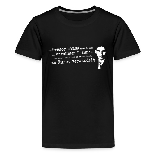 Franz Kafka-Beuys | Verwandlung | Gregor Samsa - Teenager Premium T-Shirt