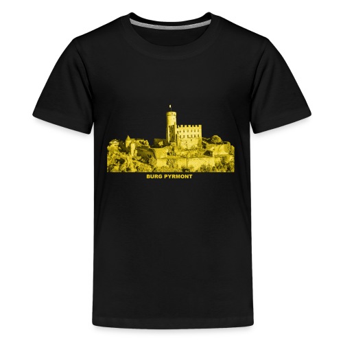 Pyrmont Burg Roes Eifel Elz Rheinland-Pfalz - Teenager Premium T-Shirt
