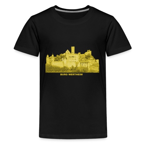 Wertheim Burg Main Tauber Baden-Württemberg - Teenager Premium T-Shirt
