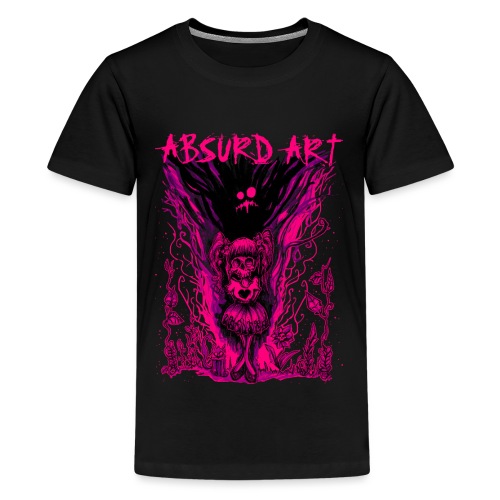 Symbiose Pink von Absurd ART - Teenager Premium T-Shirt
