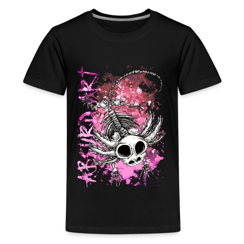 Knochentierchen Axolotl von Absurd ART - Teenager Premium T-Shirt