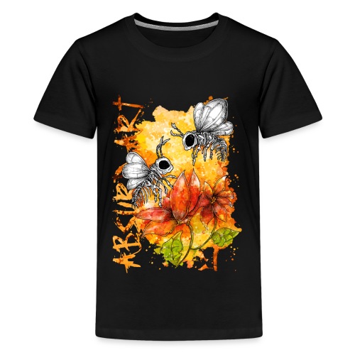 Knochentierchen Bienen - Teenager Premium T-Shirt