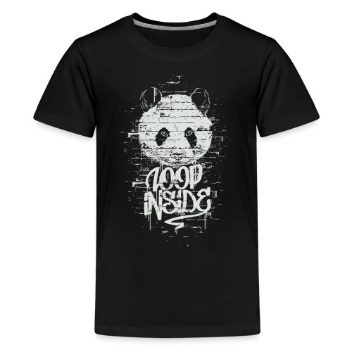Graffiti Panda Inside - Teenager Premium T-Shirt