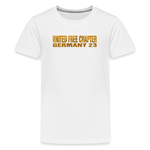 UFC GERMANY 23 BikeSilhouette - Teenager Premium T-Shirt