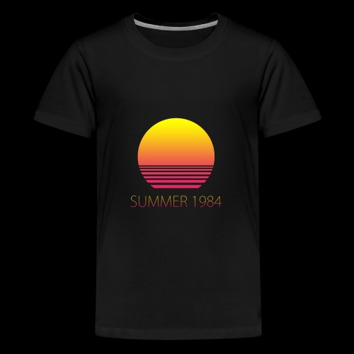 Summer 1984 - Vaporwave - T-shirt Premium Ado