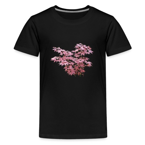 Ahorn Japan Fächerahorn rot - Teenager Premium T-Shirt