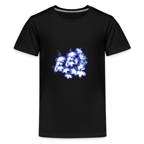 Männertreu Lobelie blau - Teenager Premium T-Shirt
