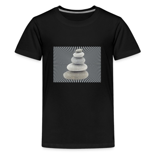 Steinpyramide Zen Balance Buddha - Teenager Premium T-Shirt