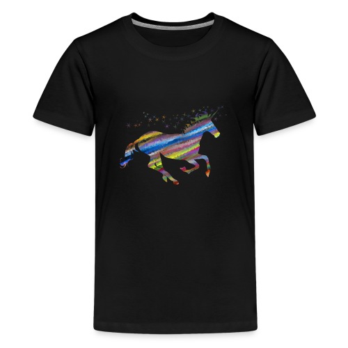 licorne multicolor - T-shirt Premium Ado