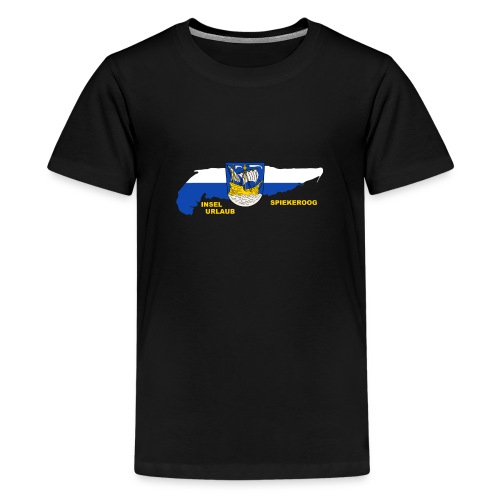 Spiekeroog Nordsee Insel Urlaub - Teenager Premium T-Shirt