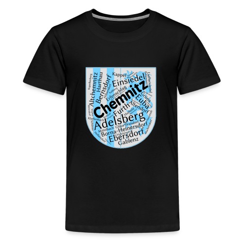 Chemnitz Ortsteile - Teenager Premium T-Shirt
