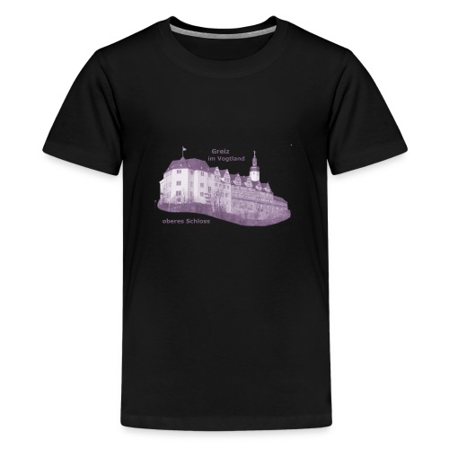 Greiz Vogtland Oberes Schloss - Teenager Premium T-Shirt