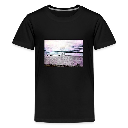 Öresundsbron - Premium-T-shirt tonåring