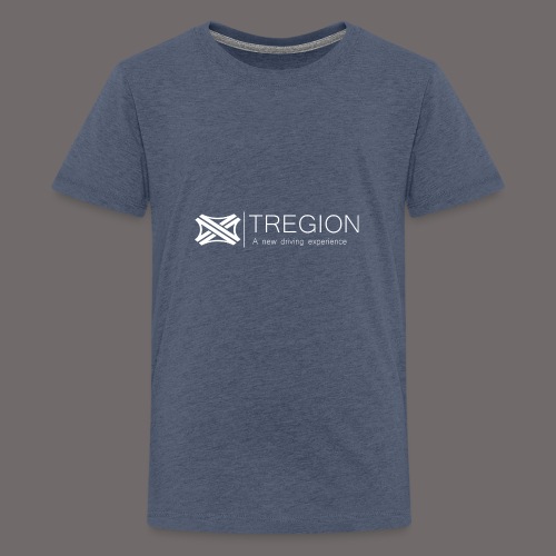 Tregion Logo wide - Teenage Premium T-Shirt