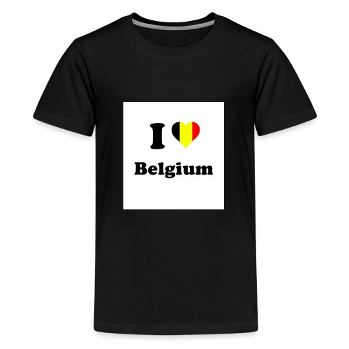 i love belgium - Teenager Premium T-shirt