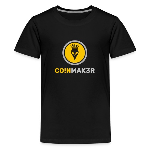 Mønt maker kryptomønter - Teenager premium T-shirt